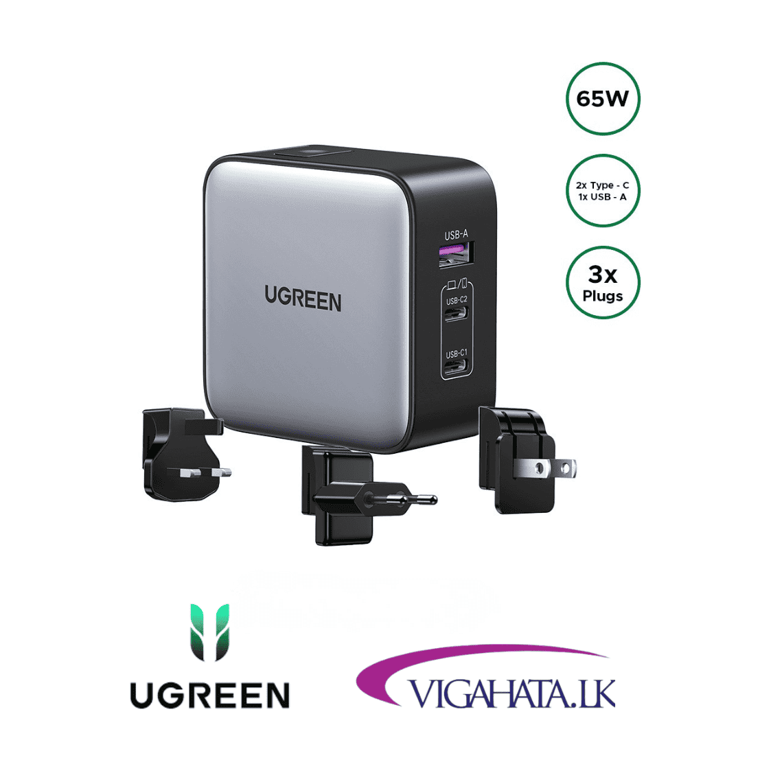 UGREEN 65W FAST CHARGER