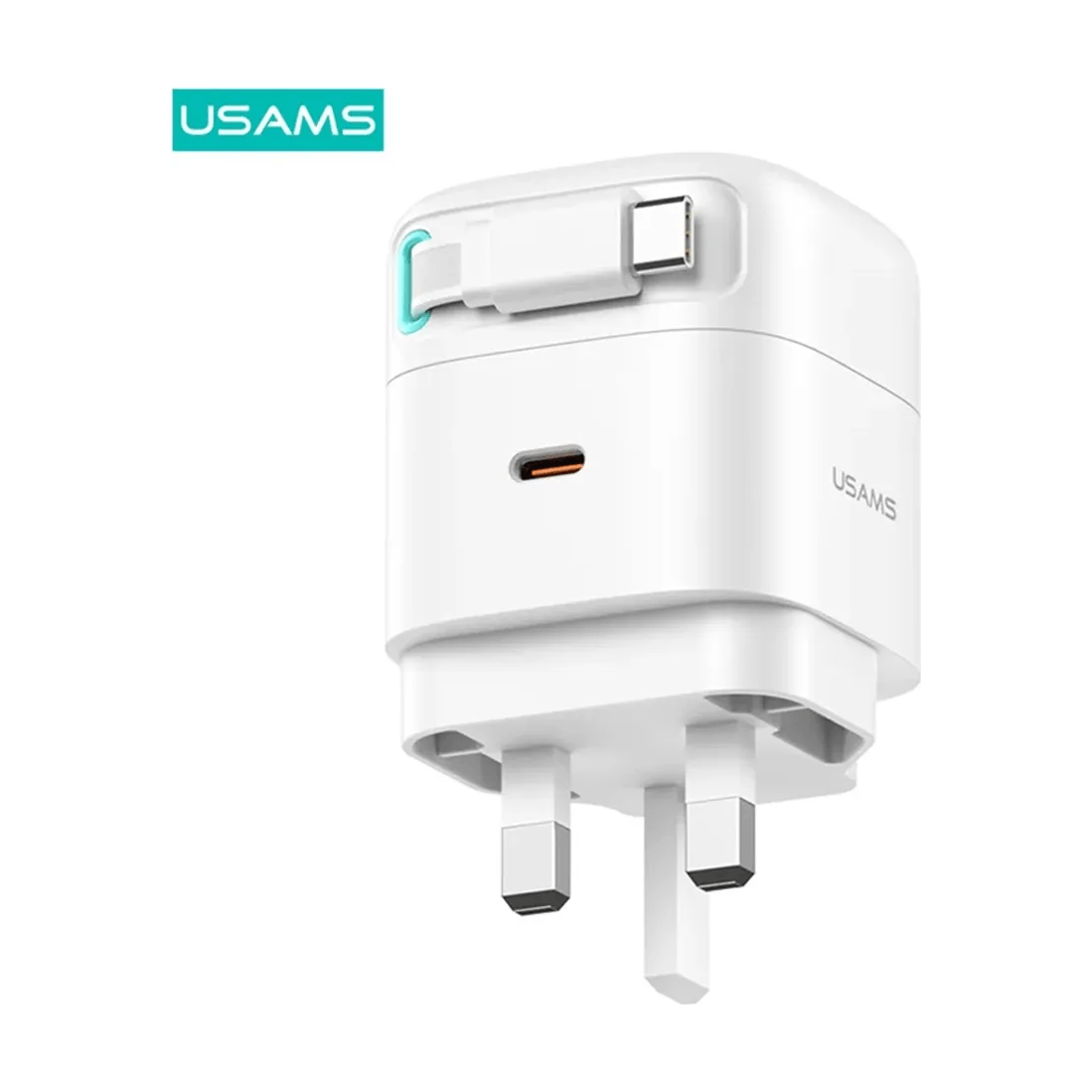 USAMS PD 35W GAN FAST CHARGER WITH TYPE-C CABLE