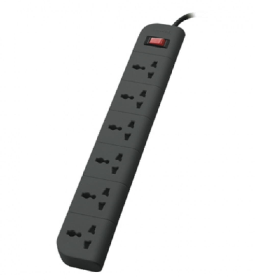 6-OUTLET SURGE PROT 2M CORD GREY 1-400x400