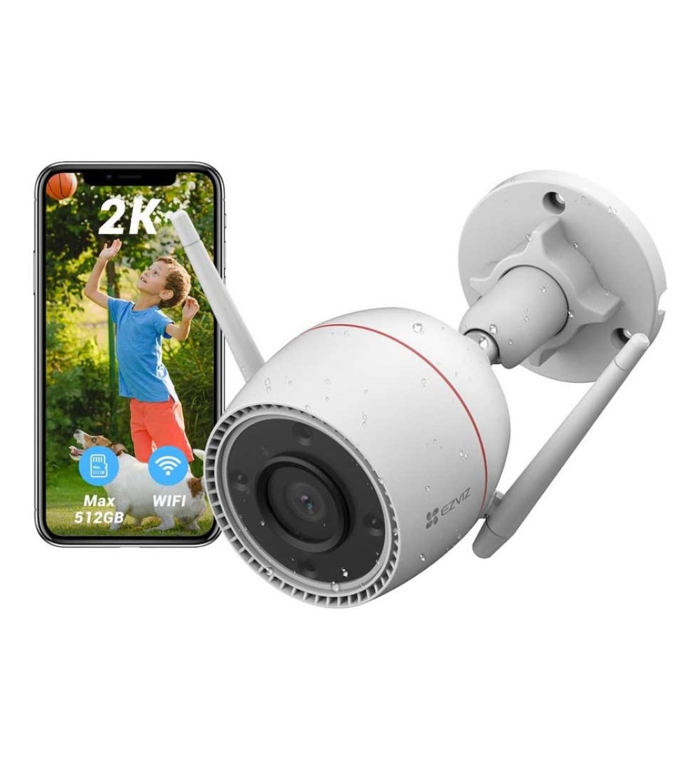 Ezviz H3C (CS-H3C-R100-1K3WKFL) 3MP Color Wi-Fi Smart Home Camera